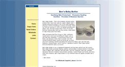 Desktop Screenshot of bensbabybutter.com